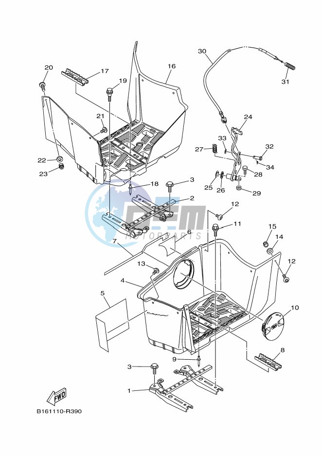 STAND & FOOTREST