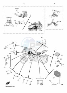 NIKEN MXT850 (BD5F) drawing ELECTRICAL 1