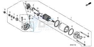 CB600FA3A Europe Direct - (ED / ABS ST) drawing STARTING MOTOR