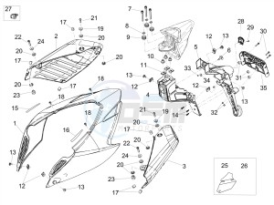 DORSODURO 900 E4 ABS (NAFTA) drawing Rear body