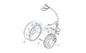 Pegaso Strada-Trail 650 ie drawing Ignition unit