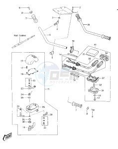 JS 440 A [JS440] (A11-A14) [JS440] drawing HANDLEBAR