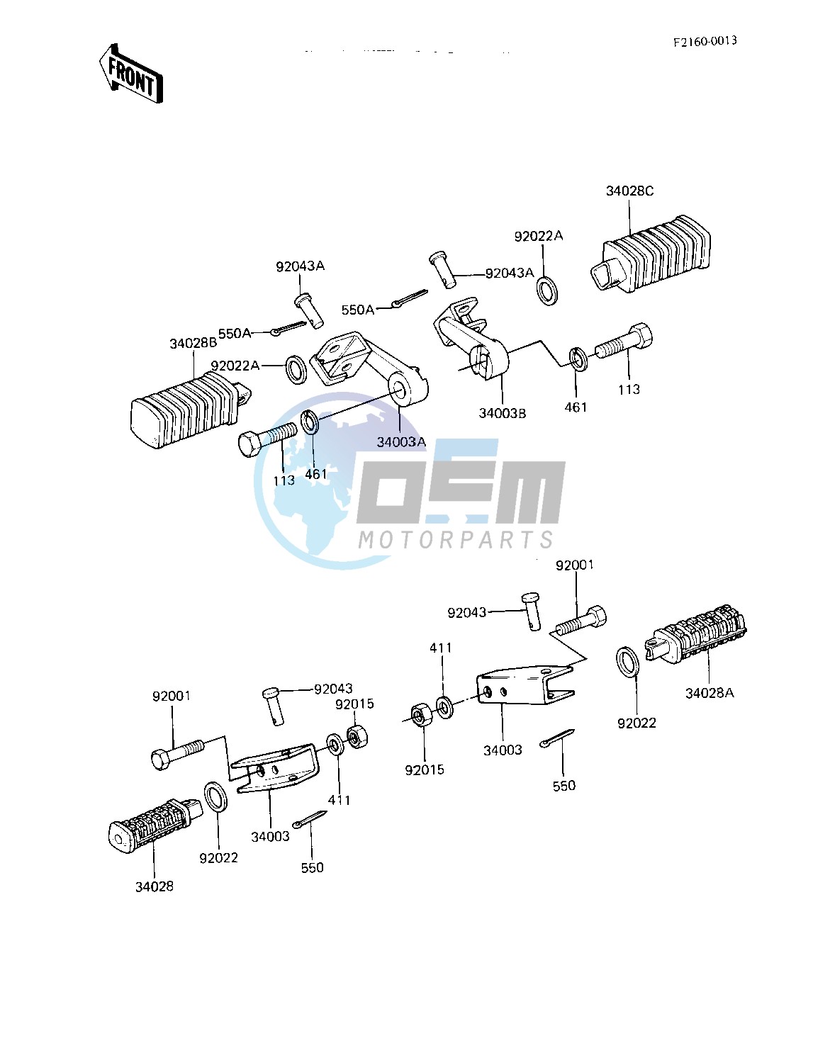 FOOTRESTS -- 82-83 A3_A4- -