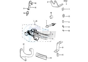 ZENITH N - 50 cc drawing OIL PUMP