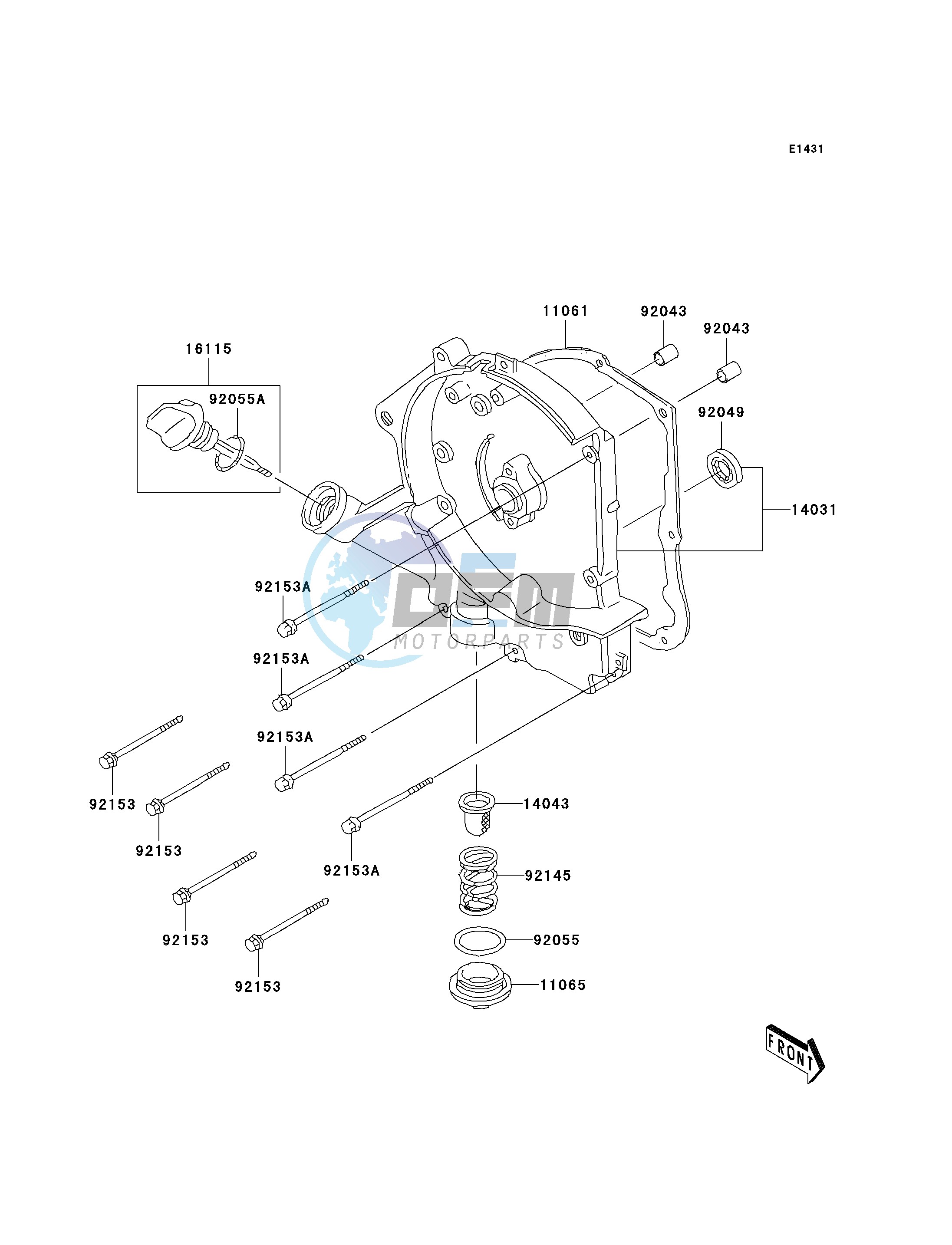 ENGINE COVER-- S- -