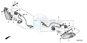 VFR1200FDB drawing WINKER