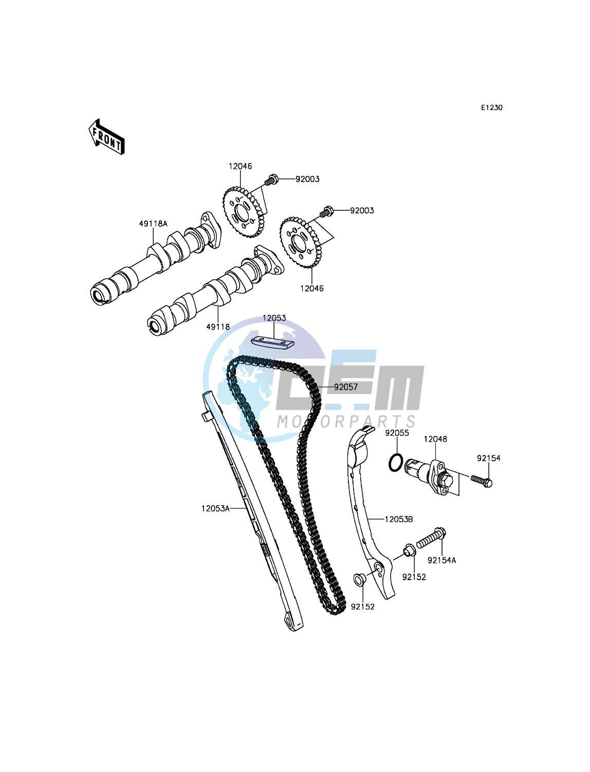 Camshaft(s)/Tensioner