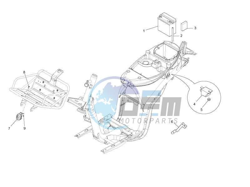 Remote control switches - Battery - Horn