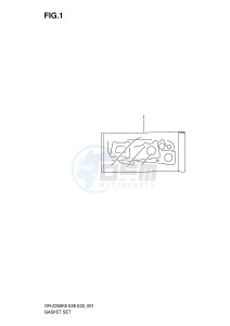 DR-Z250 (E28-E33) drawing GASKET SET