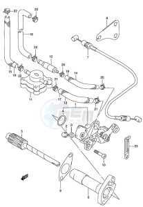 DT 140 drawing Oil Pump (DT140EFI