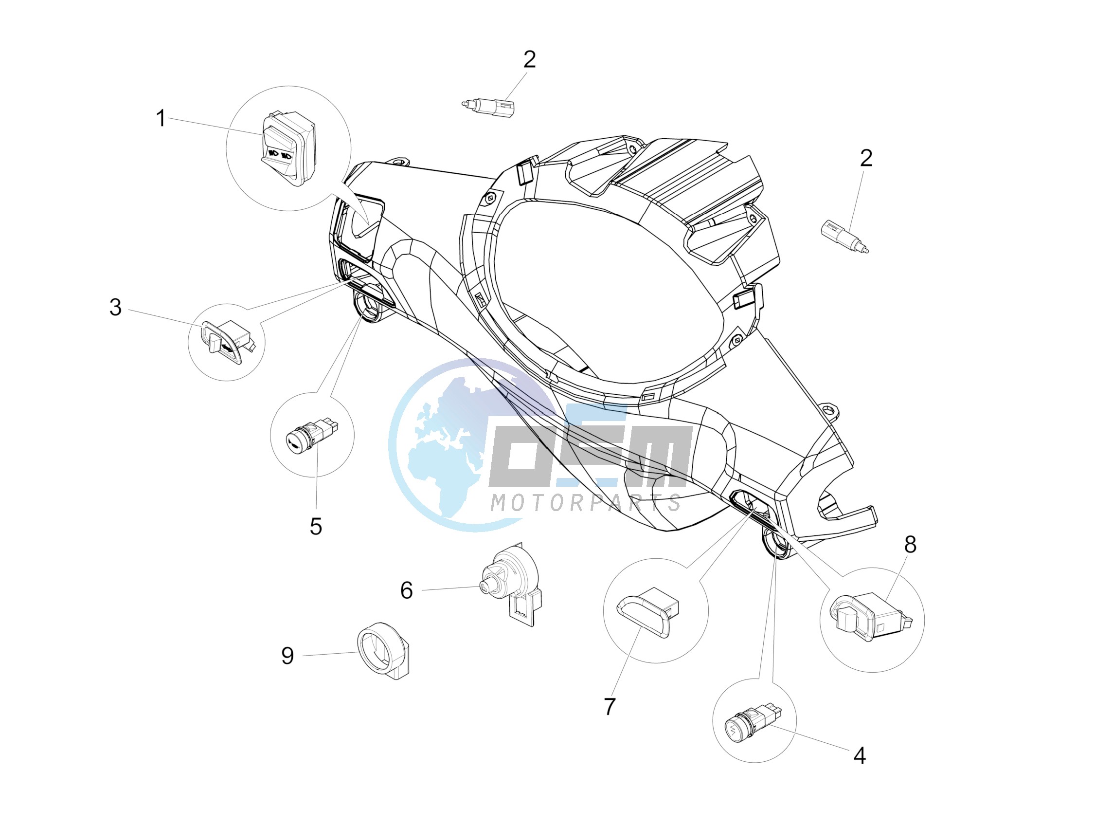 Selectors - Switches - Buttons