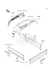 KAF 950 F [MULE 4010 DIESEL 4X4] (F9F-FAF) F9F drawing DECALS