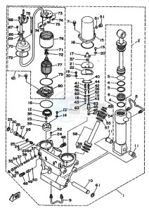 L250AET drawing POWER-TILT-ASSEMBLY