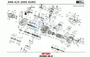 RR-50-SPORT-ORANGE drawing ENGINE  AMS KS 2000 EURO