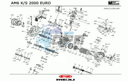 ENGINE  AMS KS 2000 EURO