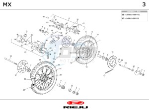 MX-F-D-RED 50 drawing WHEEL - BRAKES