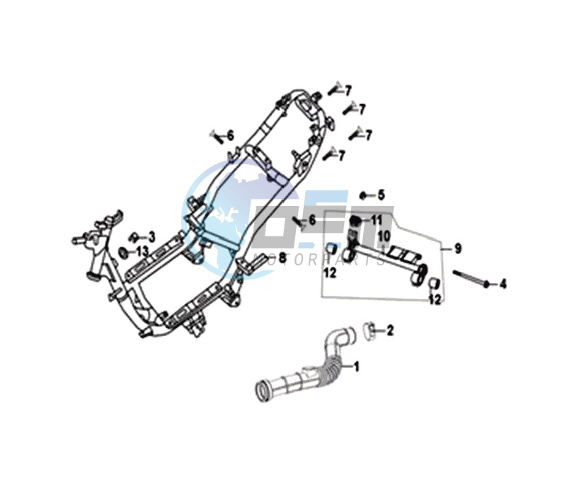 FRAME / ENGINE MOUNT