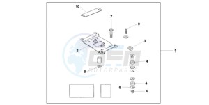 FJS400D9 F / CMF 2F drawing CRUSING BACKREST