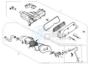 GP 1 - 50 cc drawing AIR CLEANER