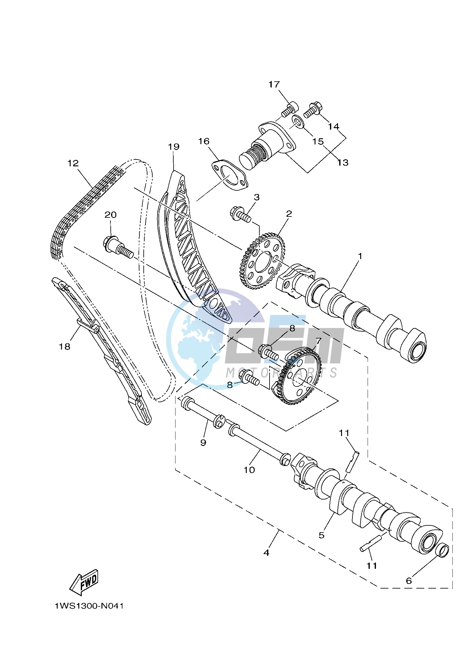 CAMSHAFT & CHAIN