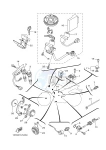 MT07A MT-07 ABS 700 (1XB3) drawing ELECTRICAL 2