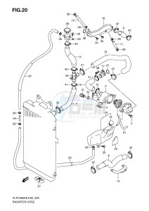 VLR1800 (E2) drawing RADIATOR HOSE