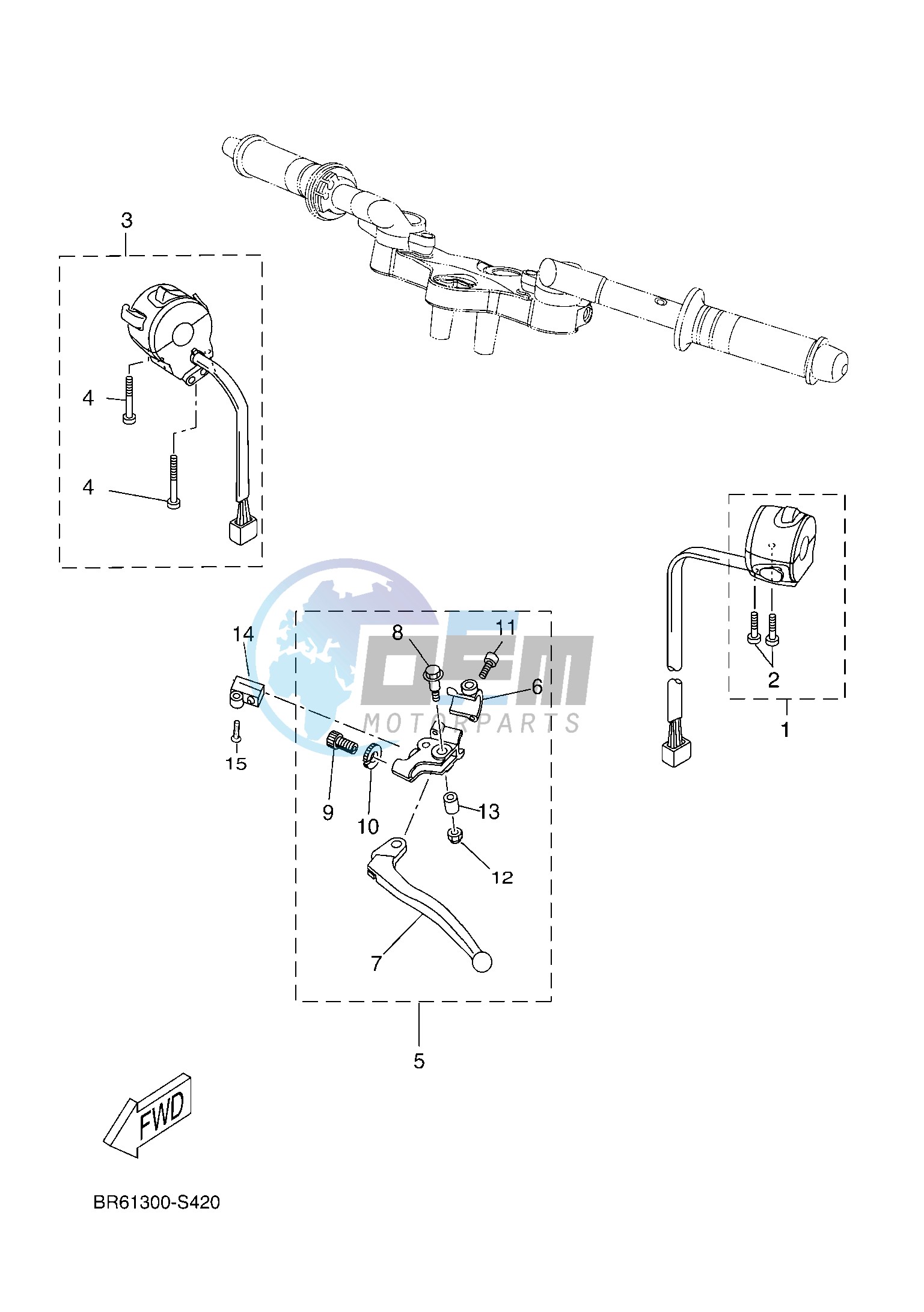 HANDLE SWITCH & LEVER