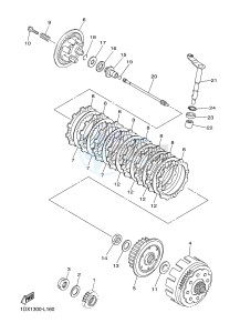 WR450F (1DX5) drawing CLUTCH