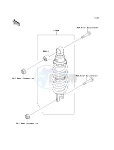 ZR 750 K [Z750S] (K6F) K6F drawing SHOCK ABSORBER-- S- -