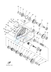 YFM300 RAPTOR 300 (1SC1) drawing TRANSMISSION