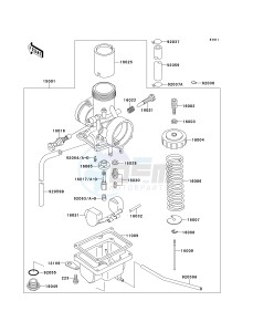 KX 60 B [KX60] (B10-B14) [KX60] drawing CARBURETOR