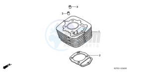 CRF230F9 Australia - (U) drawing CYLINDER