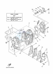 9-9FMHS drawing CYLINDER--CRANKCASE