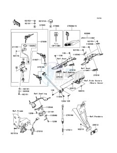 Z1000_ABS ZR1000C8F FR GB XX (EU ME A(FRICA) drawing Ignition Switch