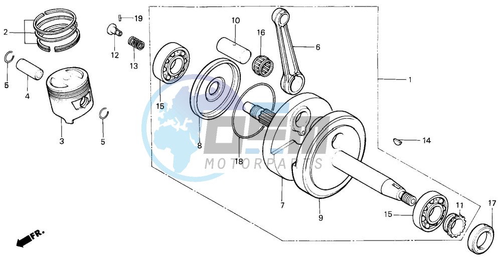 CRANKSHAFT/PISTON