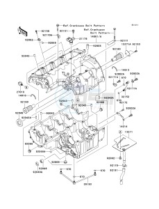 ZR 750 L [Z750 EU] (L7F-L8F) L8F drawing CRANKCASE