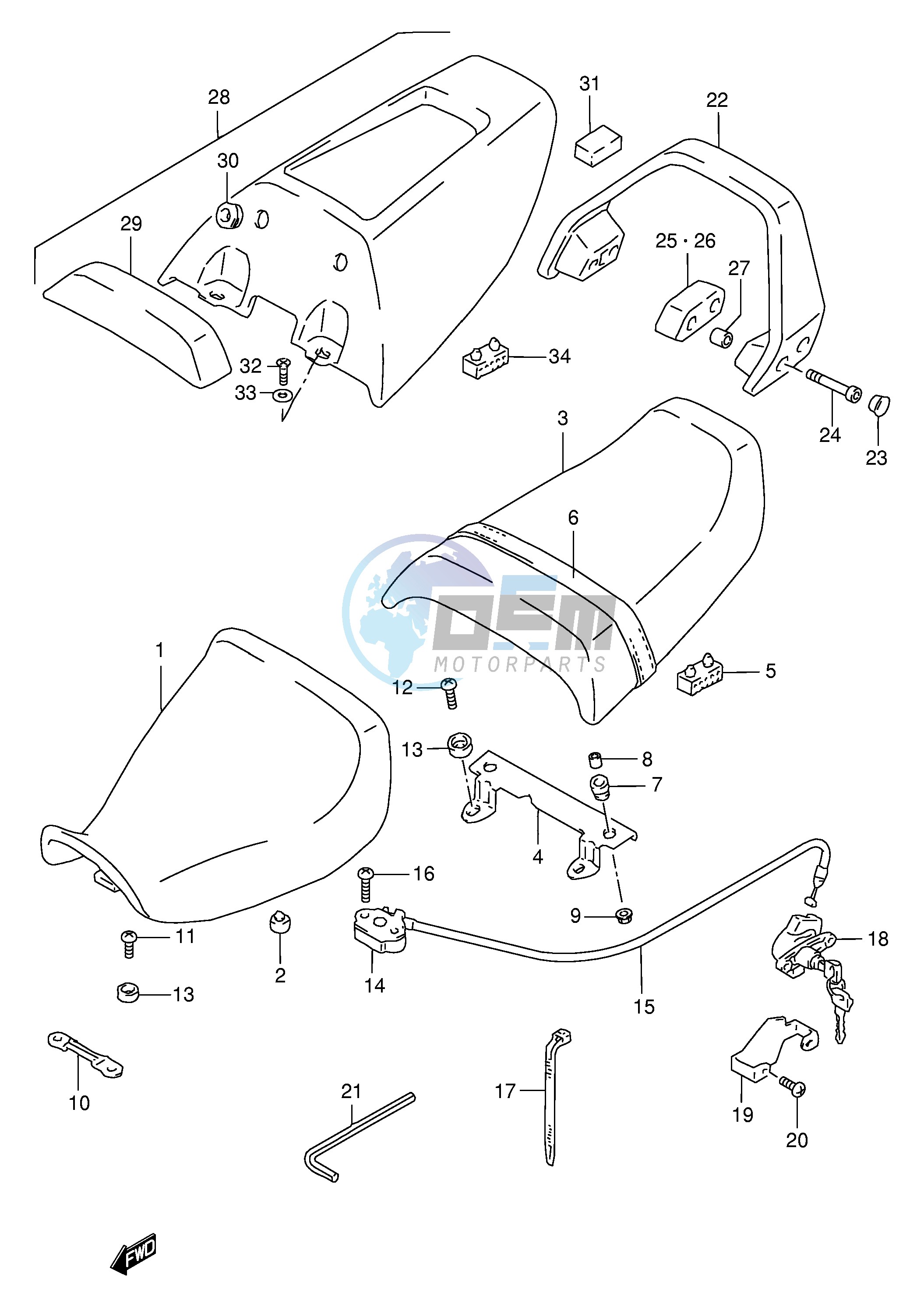 SEAT (MODEL R)