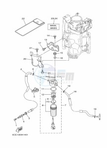 FL300BETX drawing FUEL-SUPPLY-1