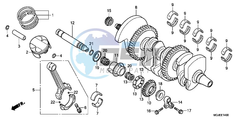 CRANKSHAFT/PISTON