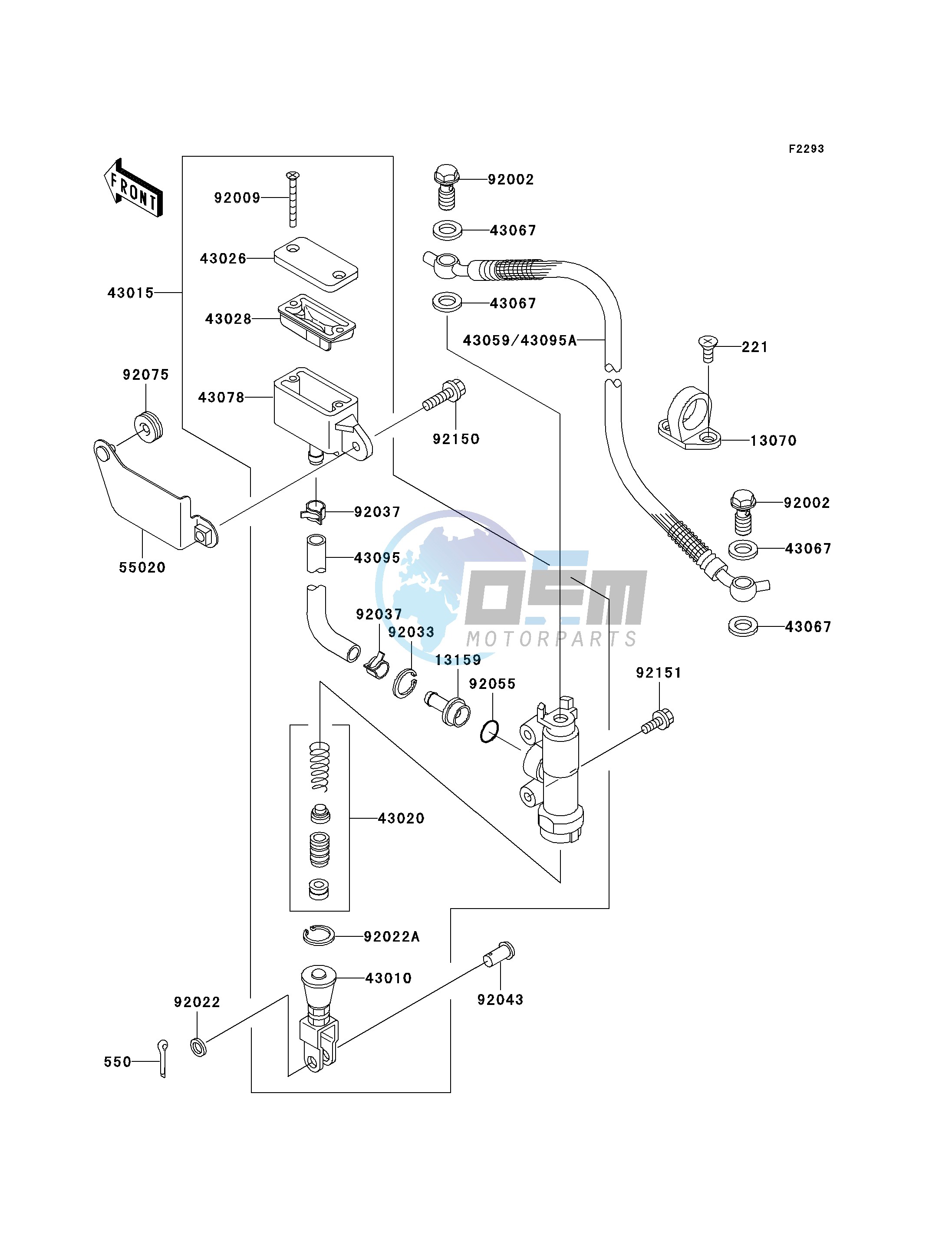 REAR MASTER CYLINDER