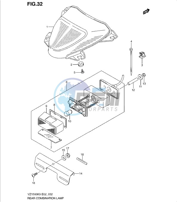 REAR COMBINATION LAMP