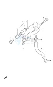 DF 9.9B drawing Fuel Injector