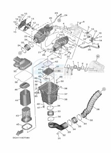 YXF850ES YX85FPSL (BAR2) drawing INTAKE