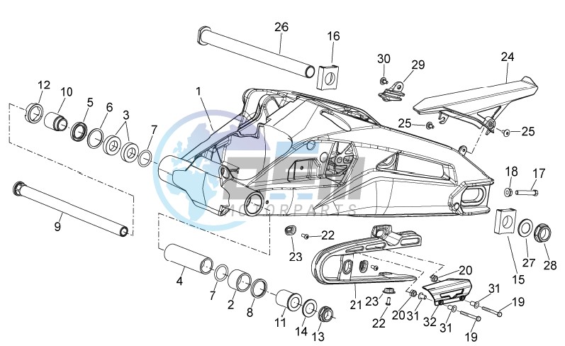 Swing arm