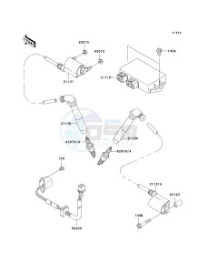 VN 800 G [VULCAN 800 DRIFTER] (E1-E5) [VULCAN 800 DRIFTER] drawing IGNITION SYSTEM