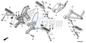 CB1000RE CB1000R E drawing STEP