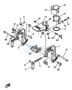 2B drawing FRONT-FAIRING-BRACKET