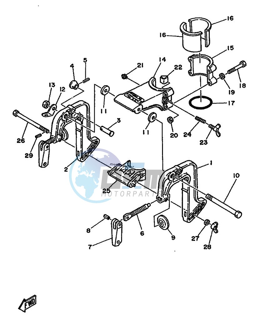 FRONT-FAIRING-BRACKET