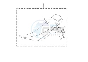 YZ F 250 drawing SEAT