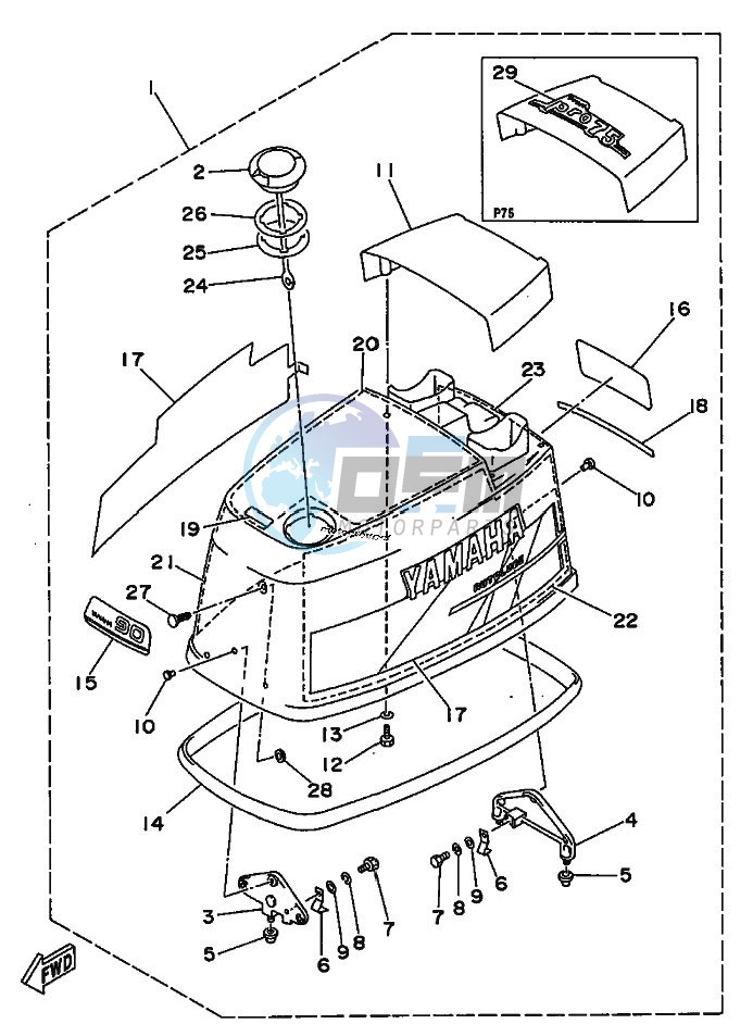 TOP-COWLING